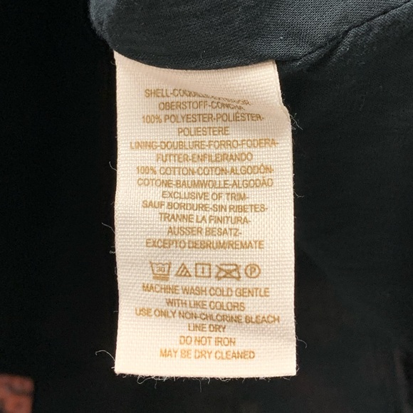 Free People Doll Pants Black Textured Chiffon Floral print, Tunic/Mini dress, 4 - Picture 7 of 7